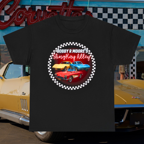 StingRay Alley Retro Muscle Car Shirt.