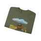 Golf Bear Crewneck Sweatshirt — 'Stingray Alley' Vintage Golfing Bear Design