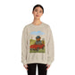 Golf Bear Crewneck Sweatshirt — 'Stingray Alley' Vintage Golfing Bear Design