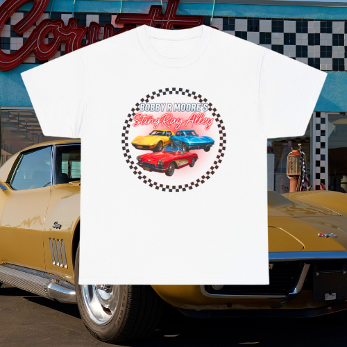 StingRay Alley Retro Muscle Car Shirt.