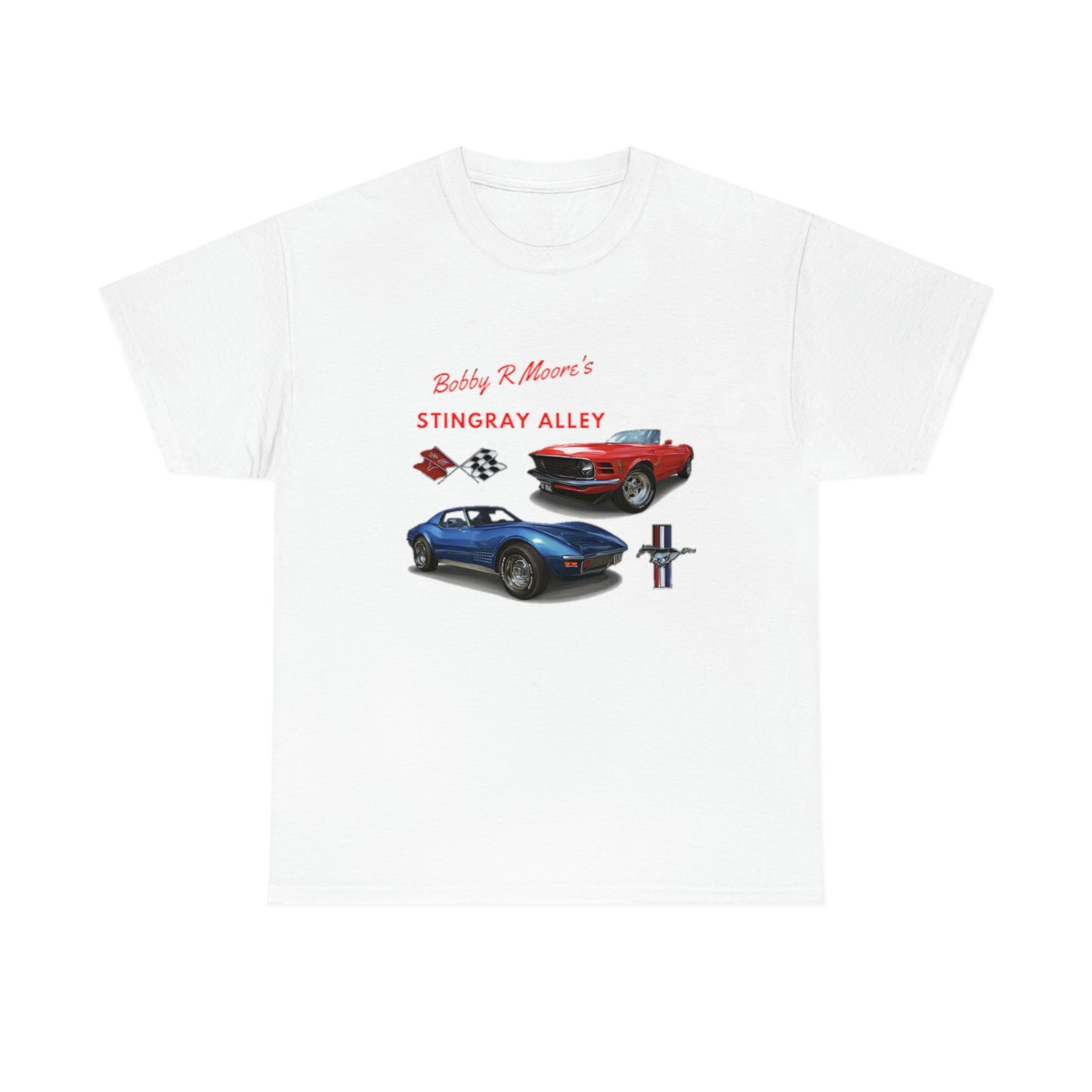 Mustang & Corvette Classic Tee